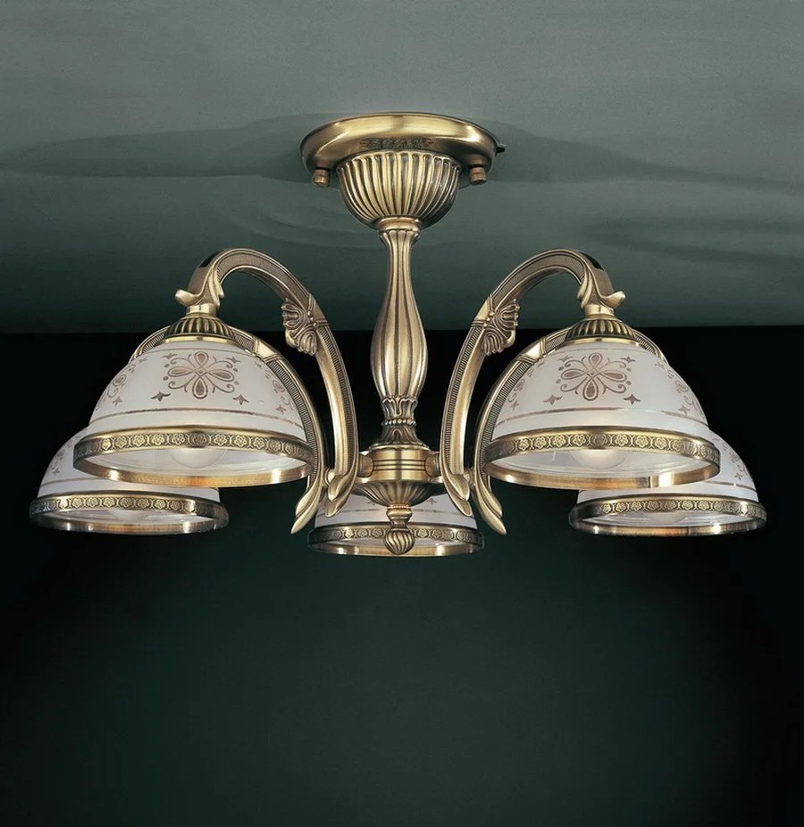 Потолочная люстра Reccagni Angelo 6022 PL 6022/5