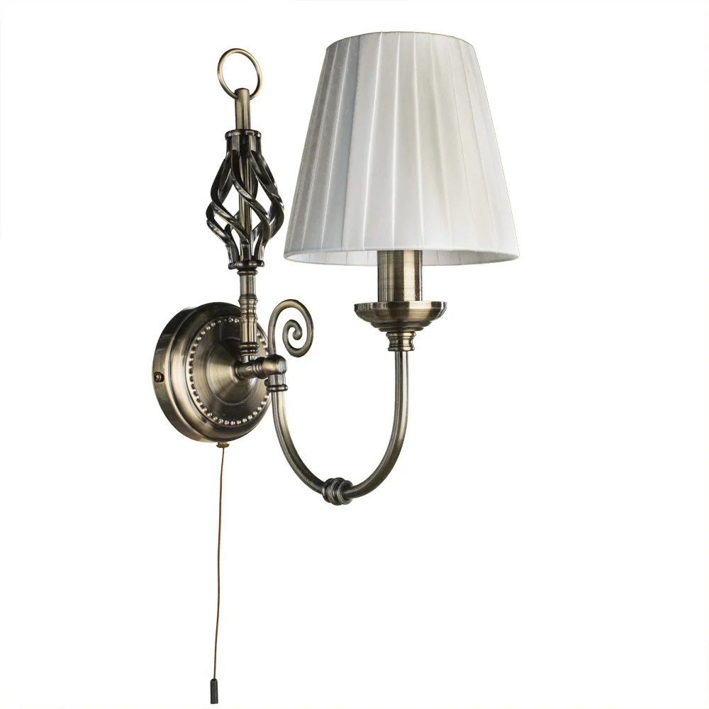 Настенное бра с выключателем Arte Lamp Zanzibar A8390AP-1AB