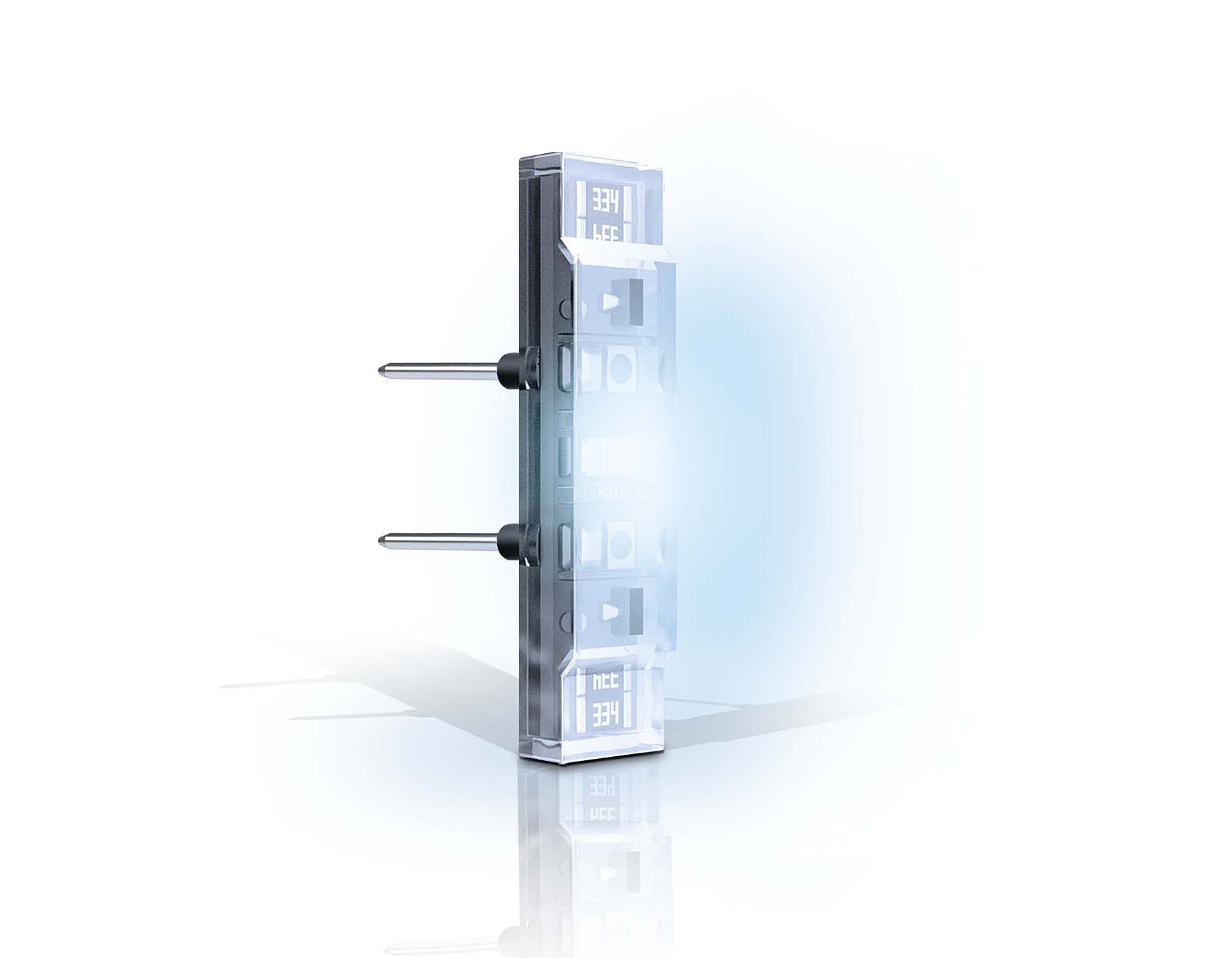 Лампа подсветки проходных выключателей 0.1W LED 10000K (голубой свет) QUANT Ambrella Volt Light G29B