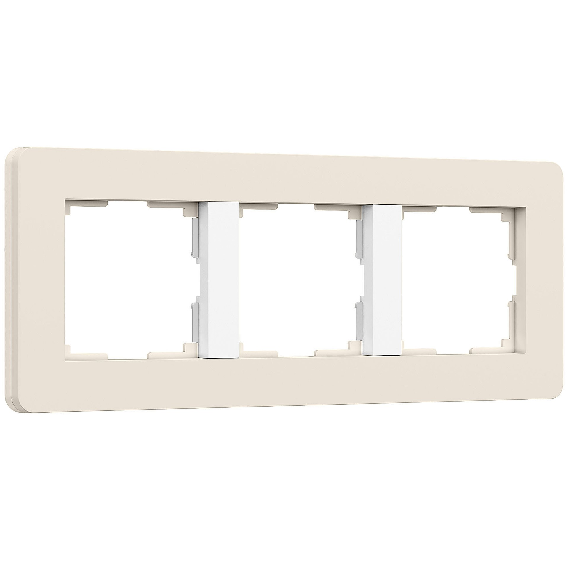 Split айвори/белый, soft-touch