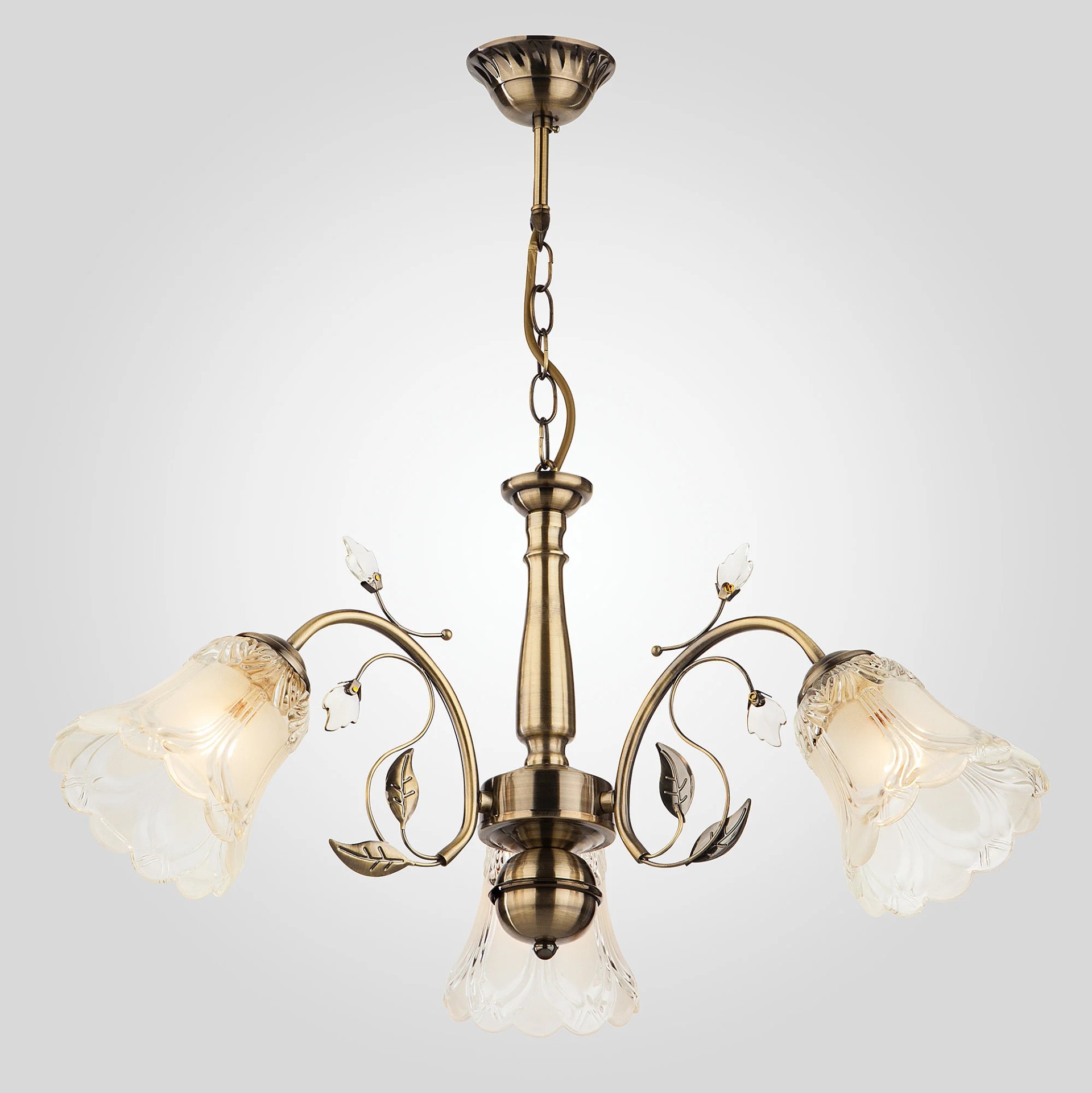 Подвесная люстра Eurosvet Orlando 30009/3 античная бронза