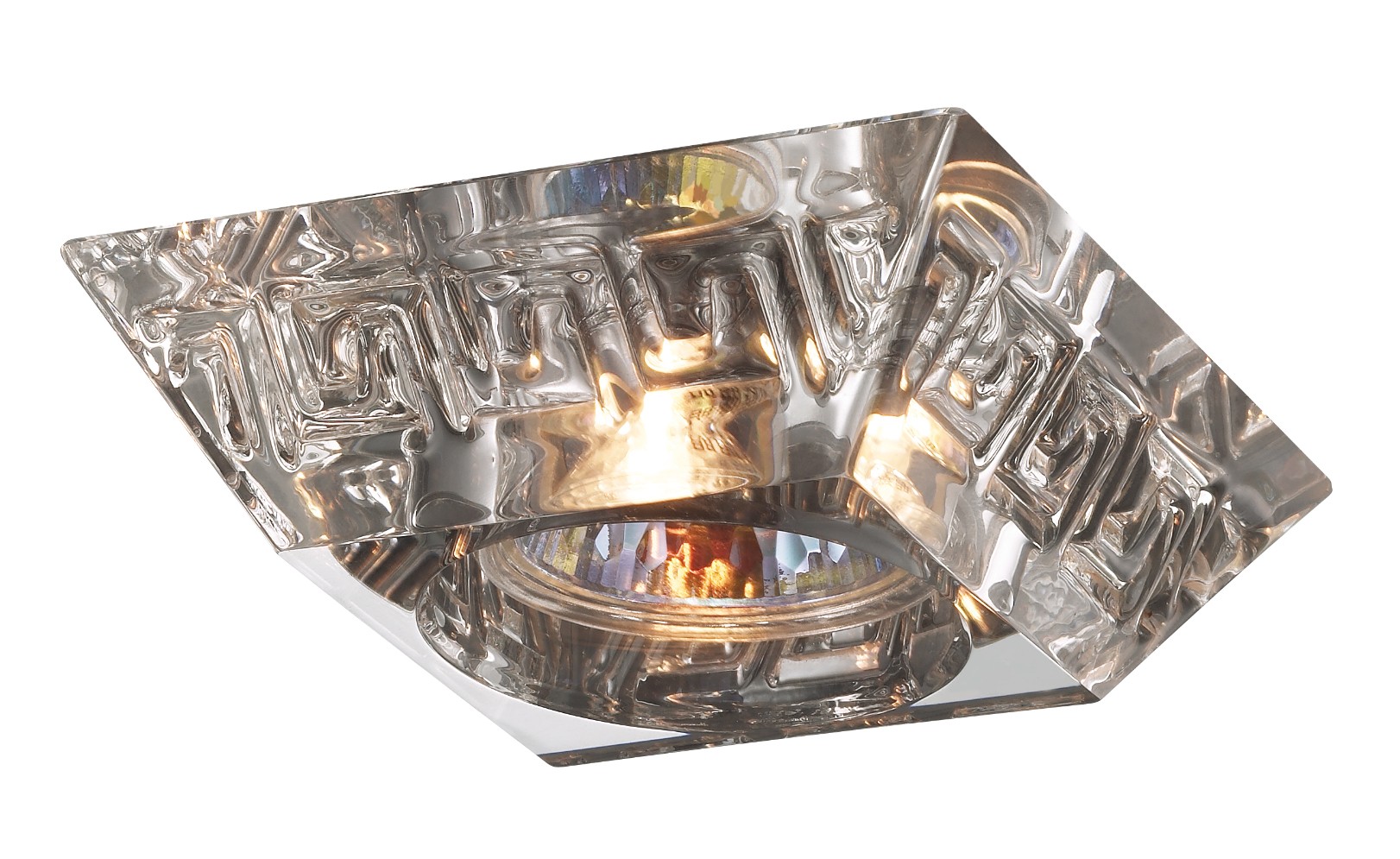 Встраиваемый светильник с узорами Cliff 369548 Novotech