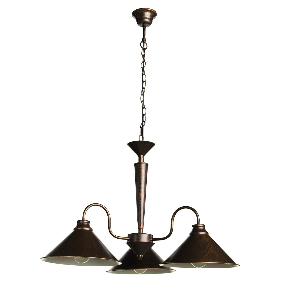 Подвесная люстра Arte Lamp CONE A9330LM-3BR