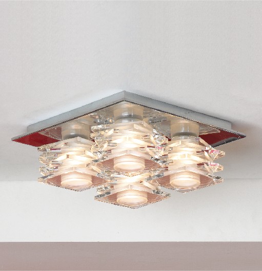 Потолочная люстра Lussole Crevari LSX-2507-04