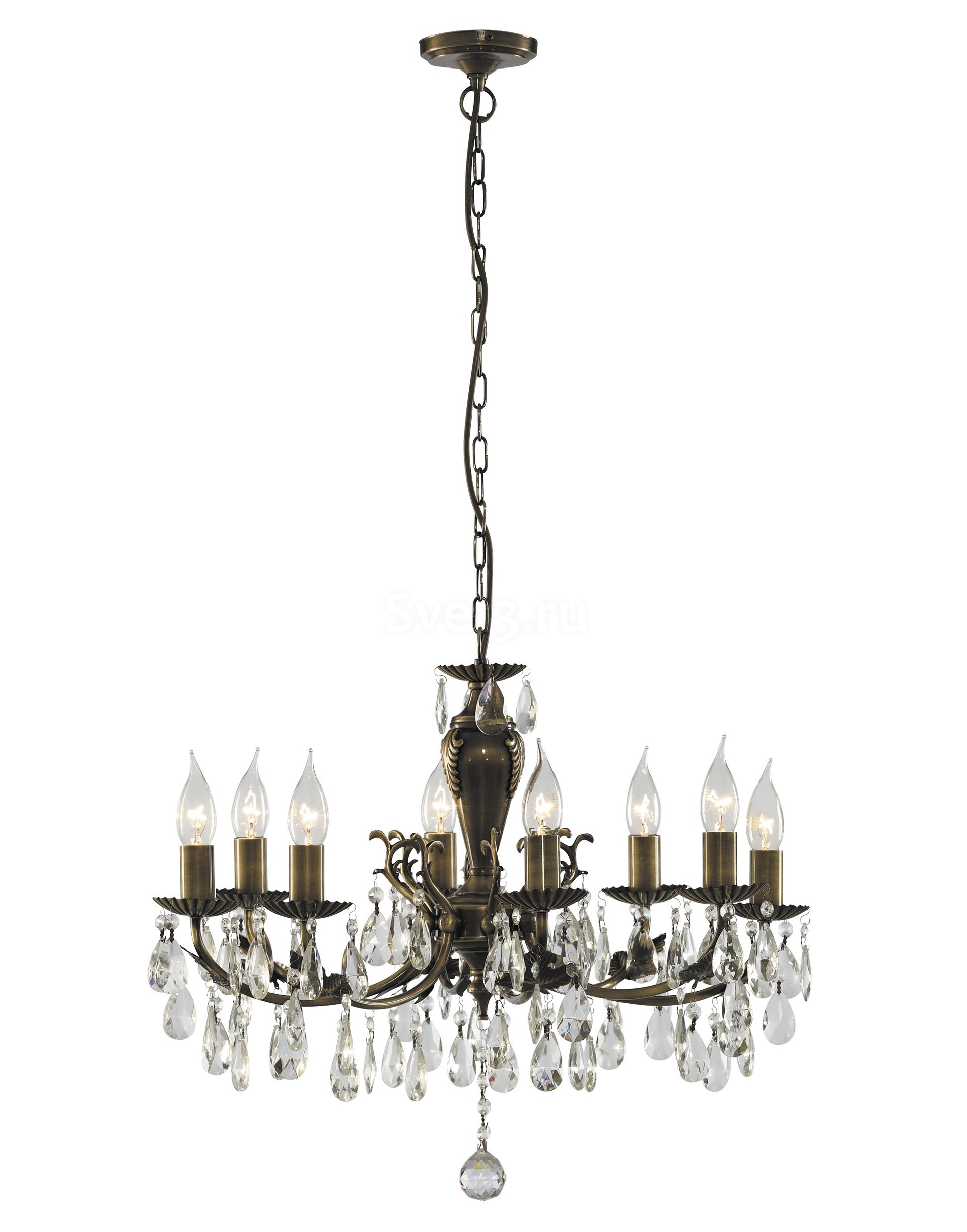 Подвесная люстра Arte Lamp DUCHY A6842LM-8AB