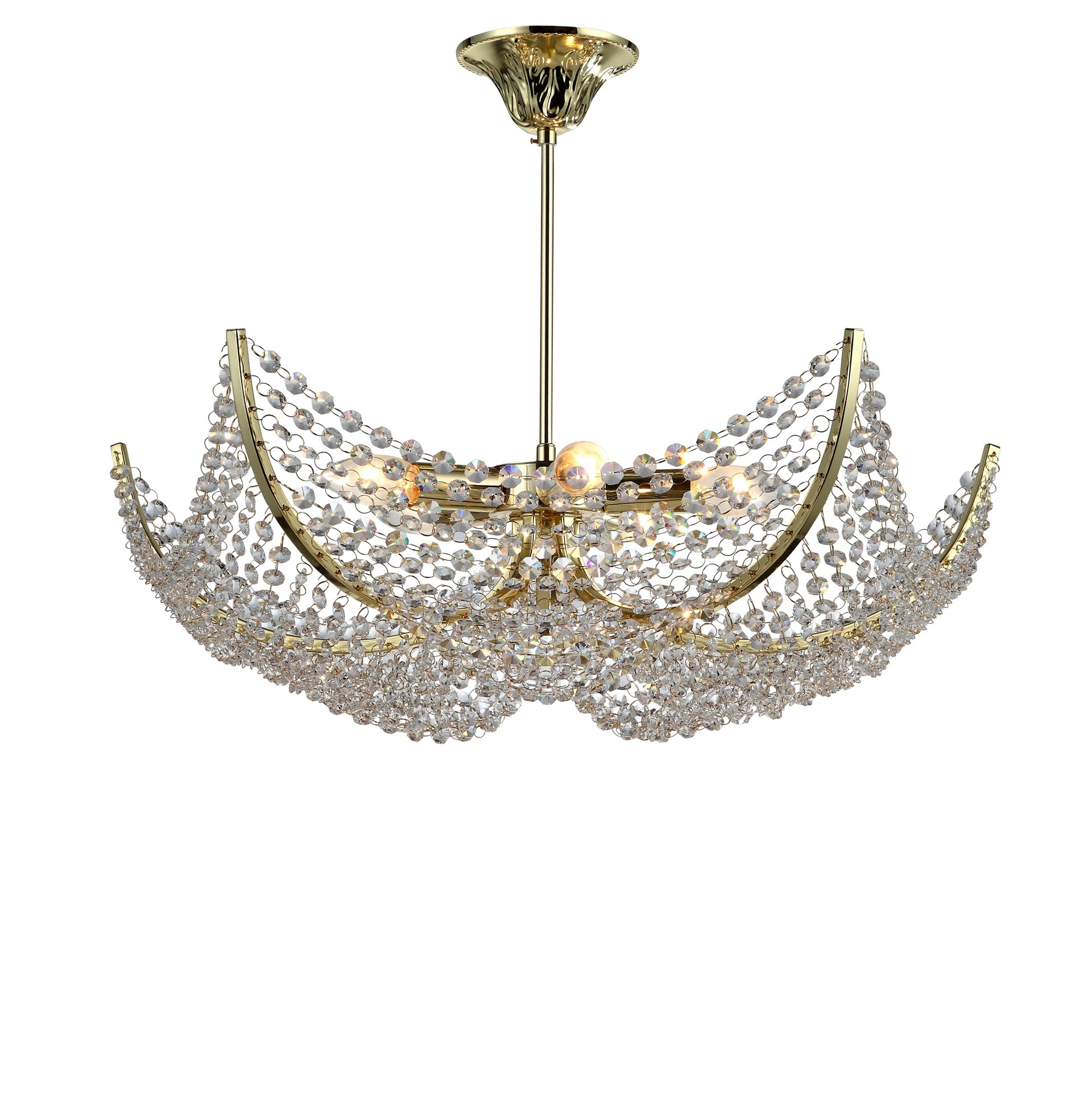 Потолочная люстра Arte Lamp JERSEY A8543PL-5GO