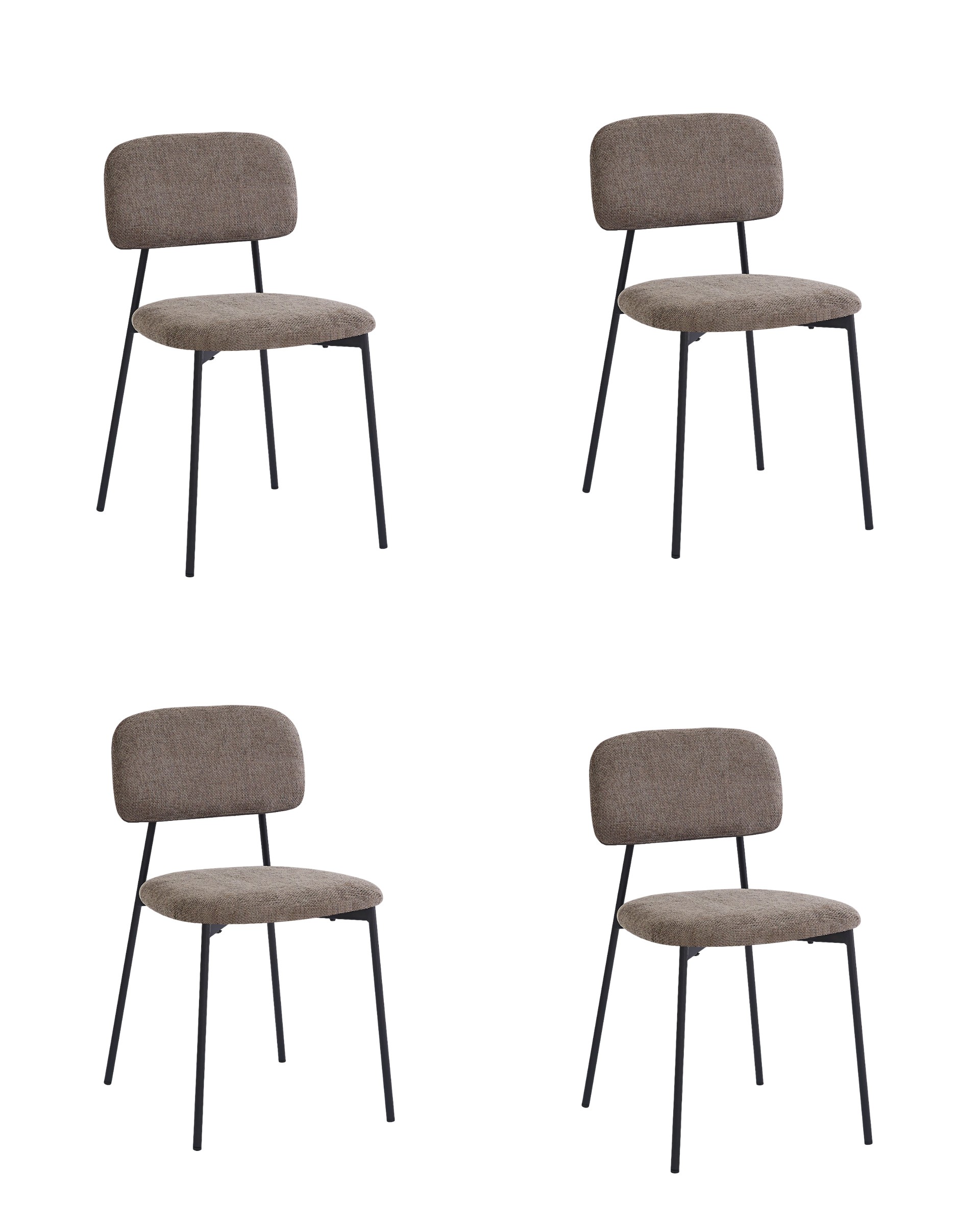 Комплект стульев Stool Group 3277-ST-BL4 CD2302-5 brown bl.l X4