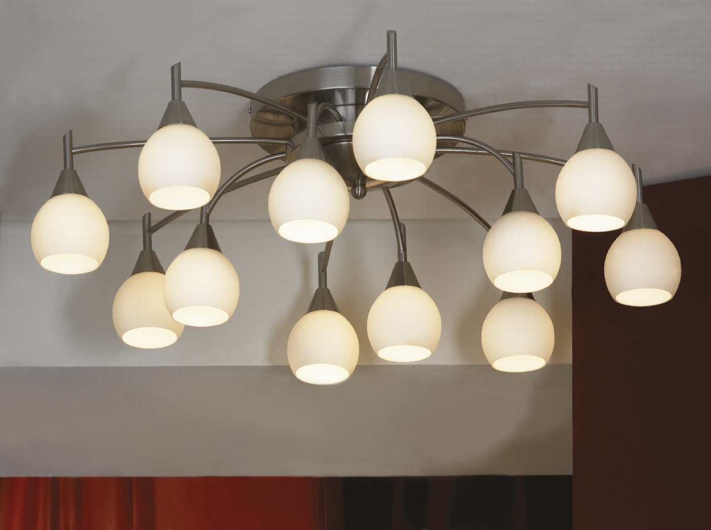 Потолочная люстра Lussole Pitigliano LSC-2607-12