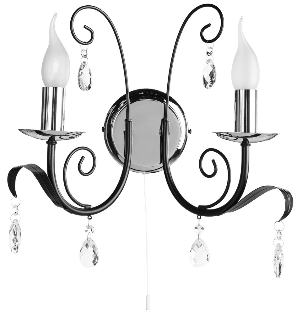 Настенное бра Arte Lamp ROMANA A1742AP-2BK