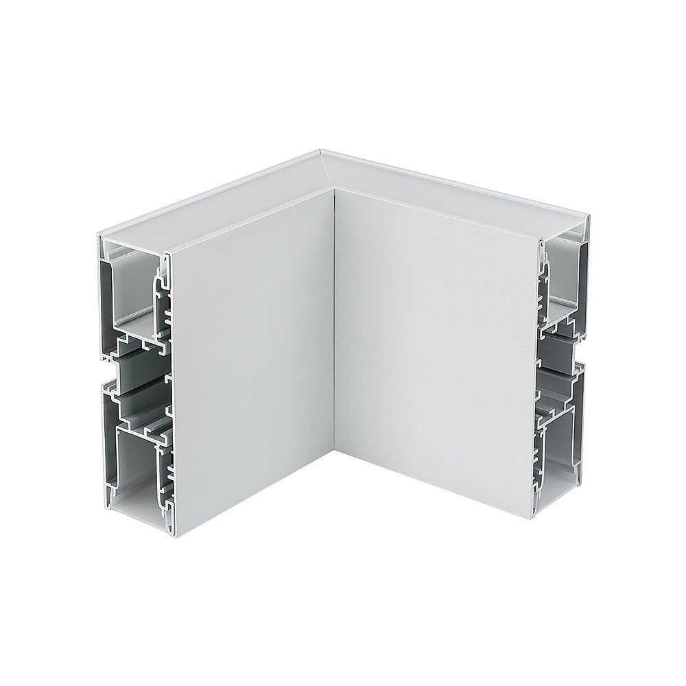 Внутренний прямой угол в сборе для соединения двух профилей Arlight S2-Wall 021288