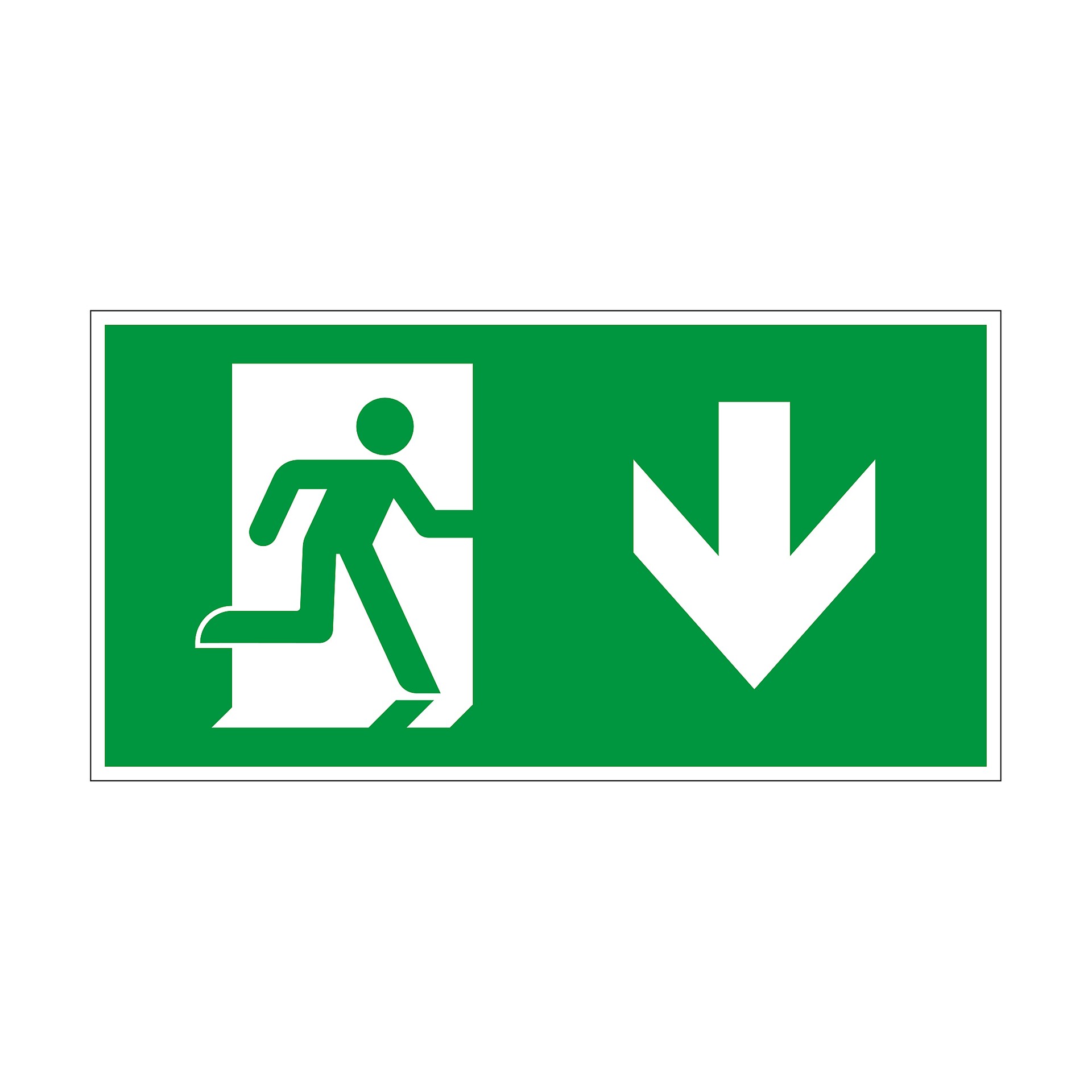 Сменная пиктограмма для аварийных панелей VECTOR Arlight Emg-Vector 046662