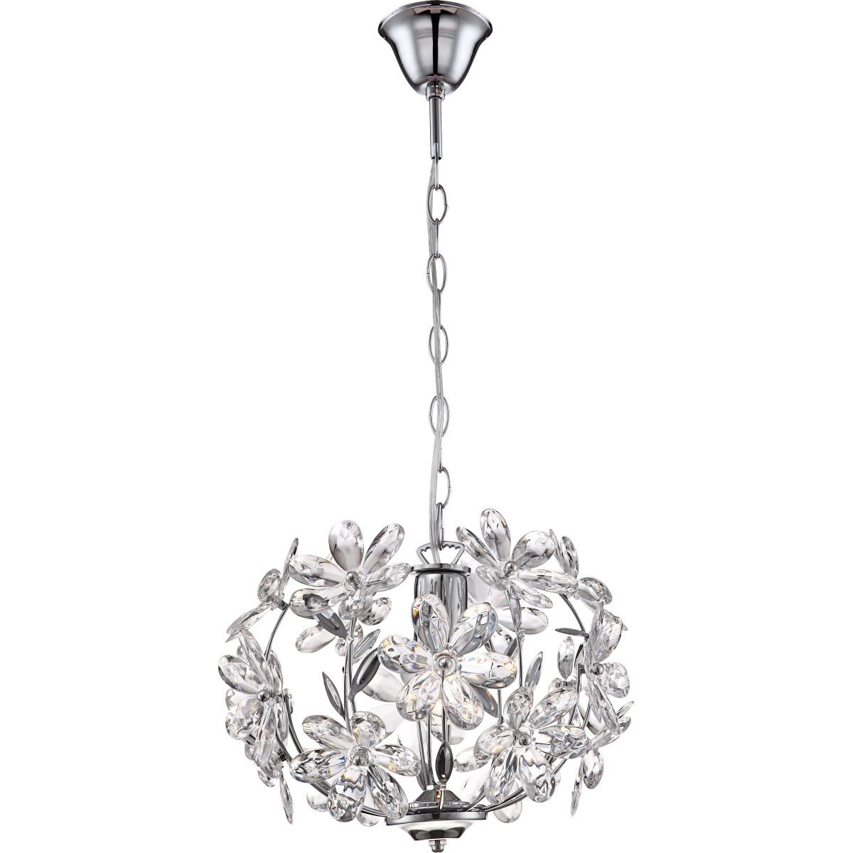 Люстра подвесная с цветочками Juliana 5133 Globo