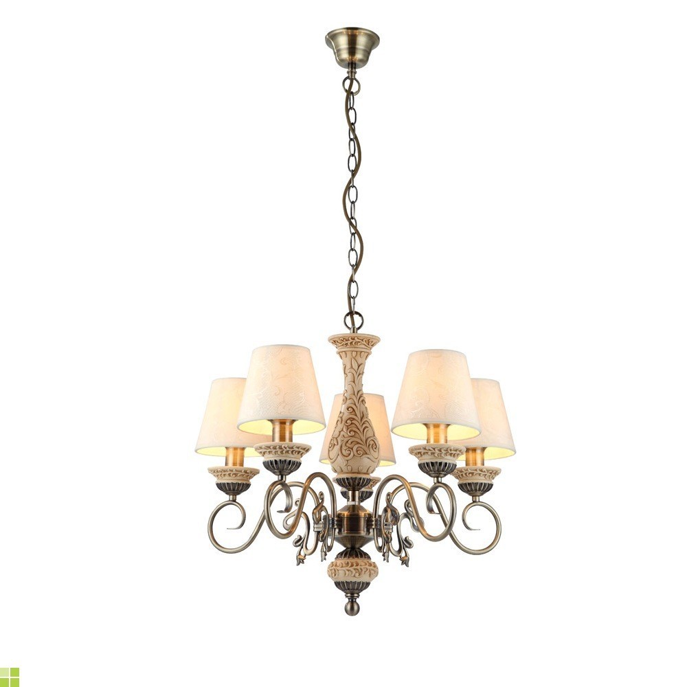 Подвесная люстра Arte Lamp IVORY A9070LM-5AB