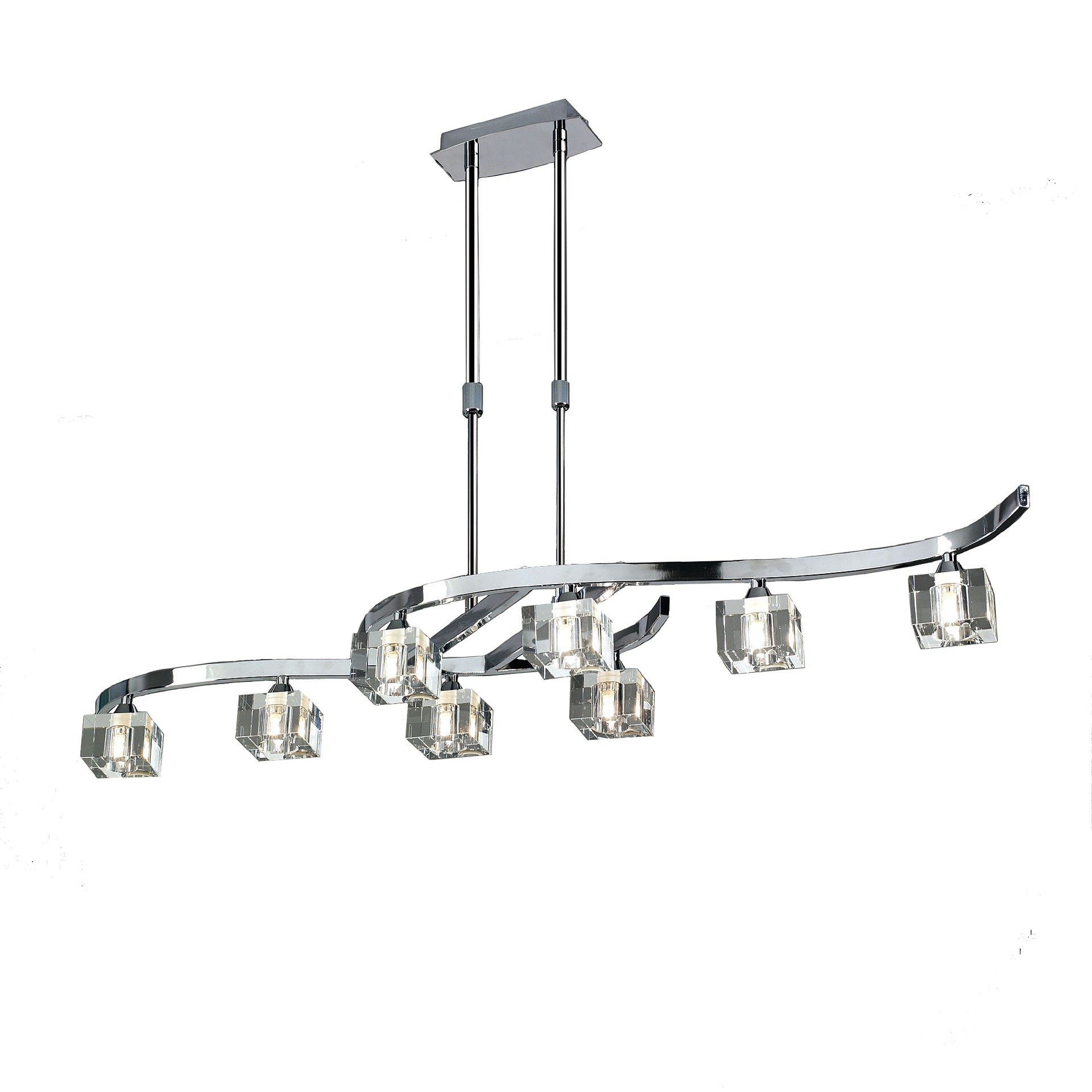 Потолочная люстра Mantra Cuadrax 0966