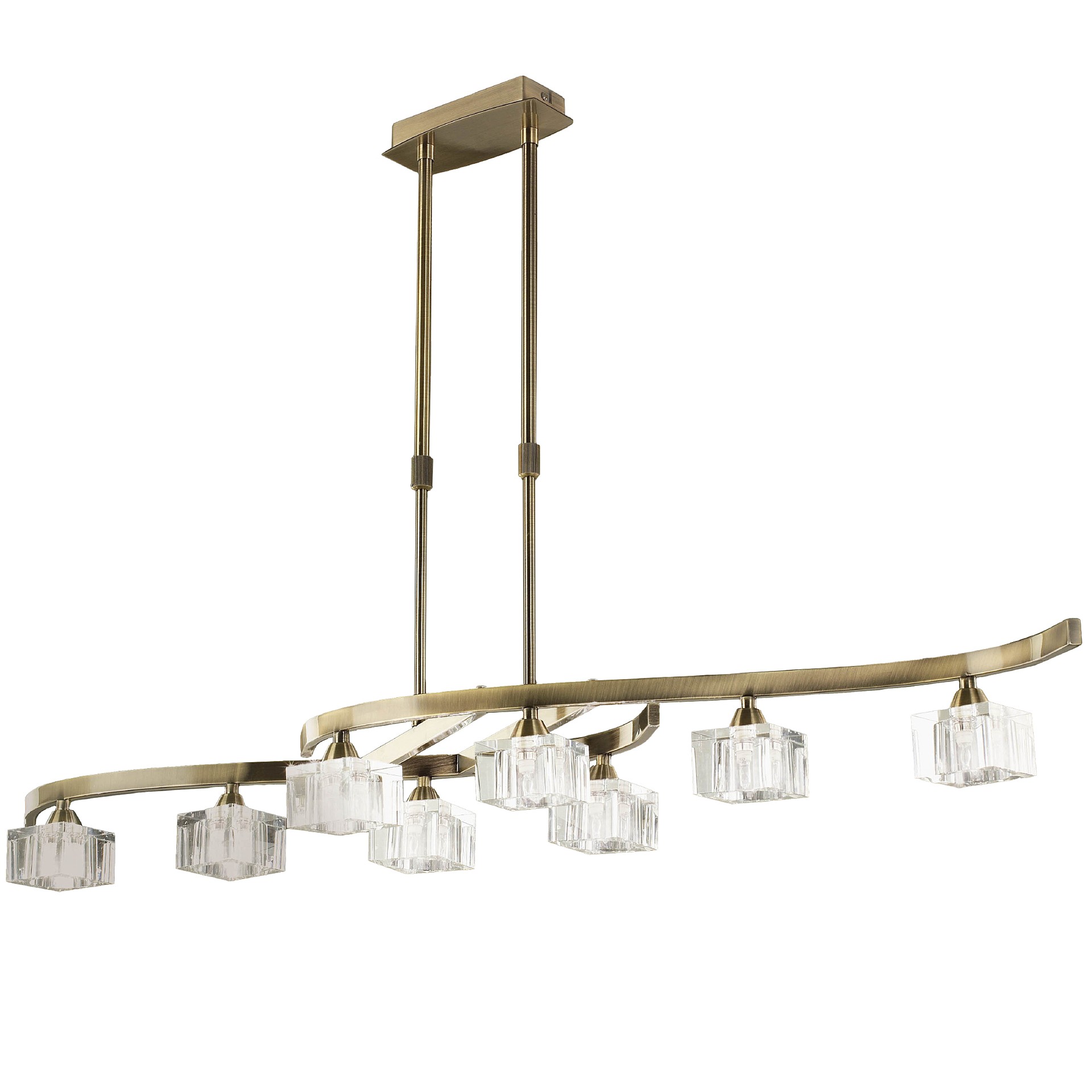 Потолочная люстра Mantra Cuadrax 1106