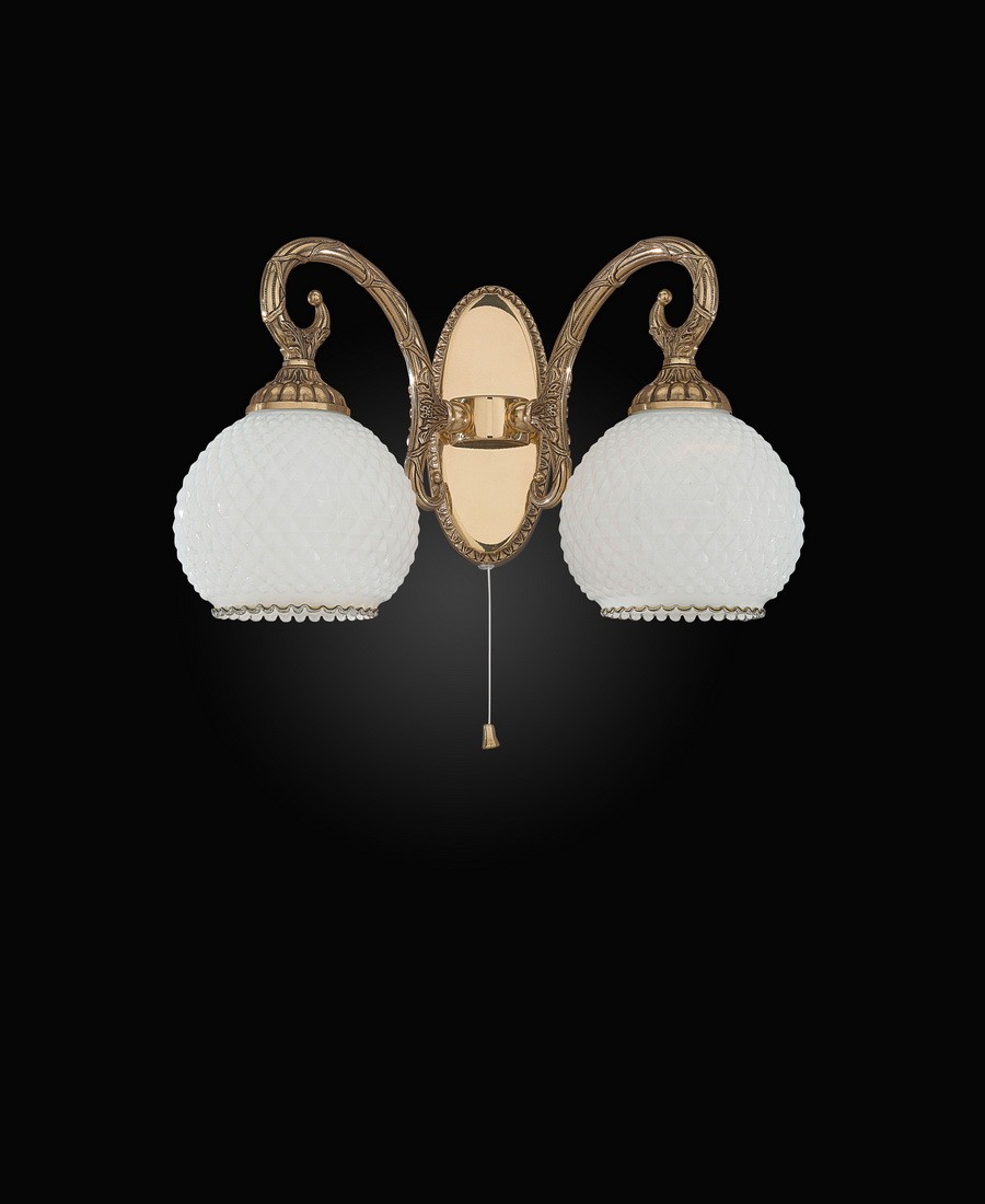 Настенное бра с выключателем Reccagni Angelo 8500 A 8500/2