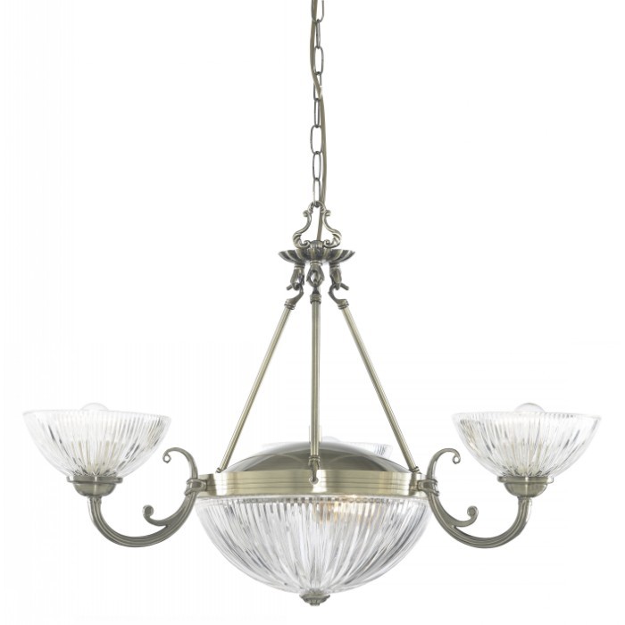 Подвесная люстра Arte Lamp WINDSOR CLEAR A3778LM-3-2AB