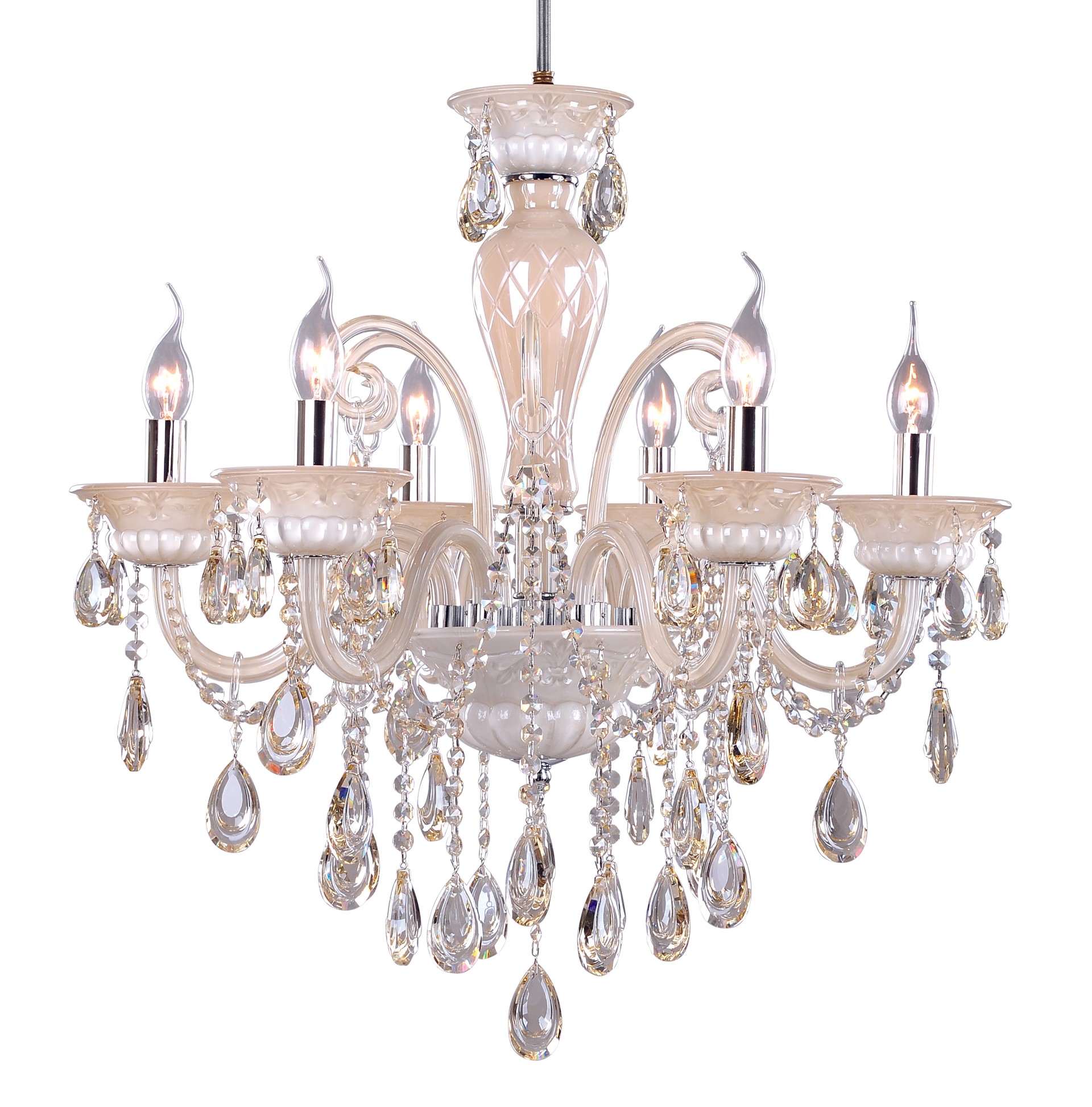 Подвесная хрустальная люстра SL631 ST Luce SL632.503.06