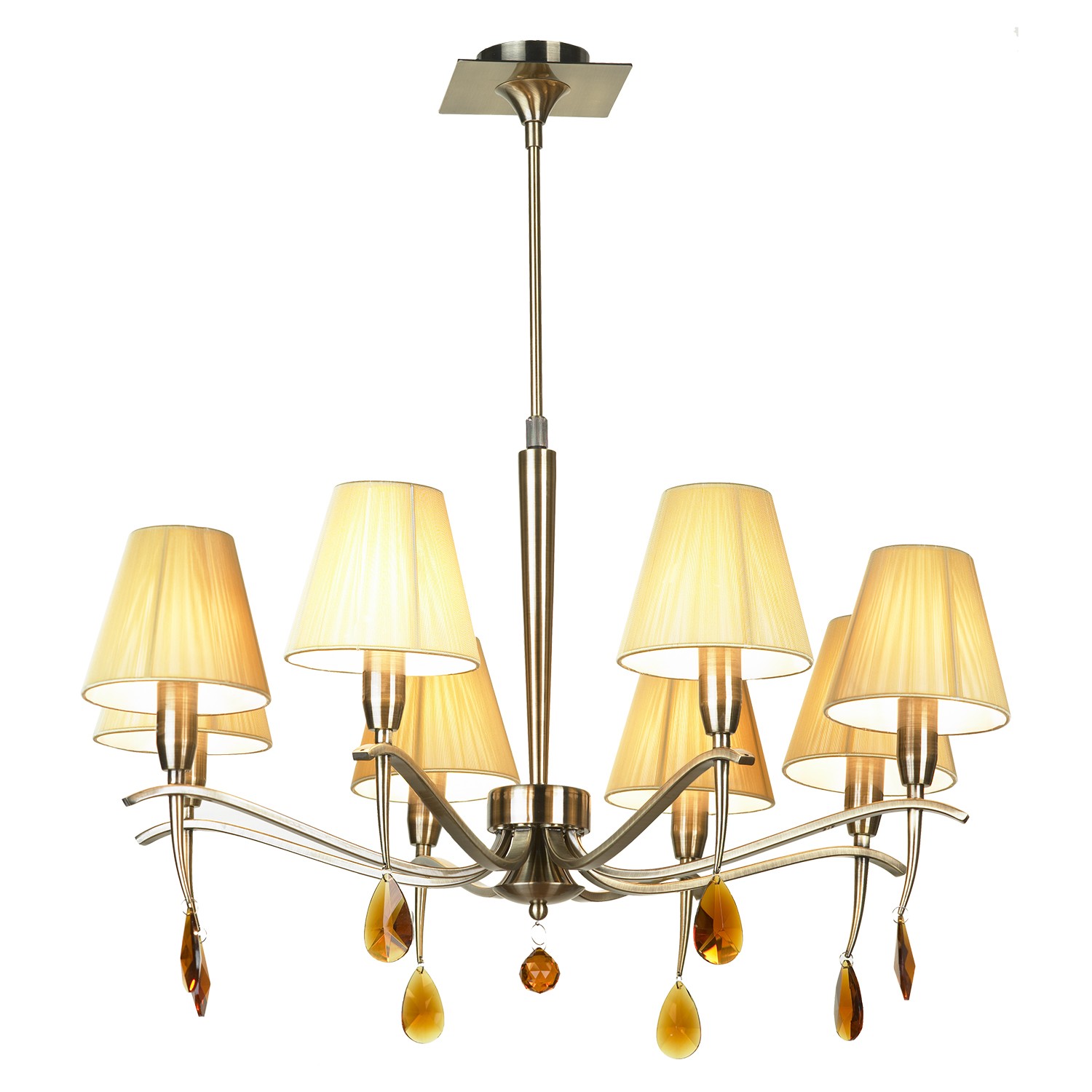 Люстра на штанге Lussole UsinI LSA-5313-08