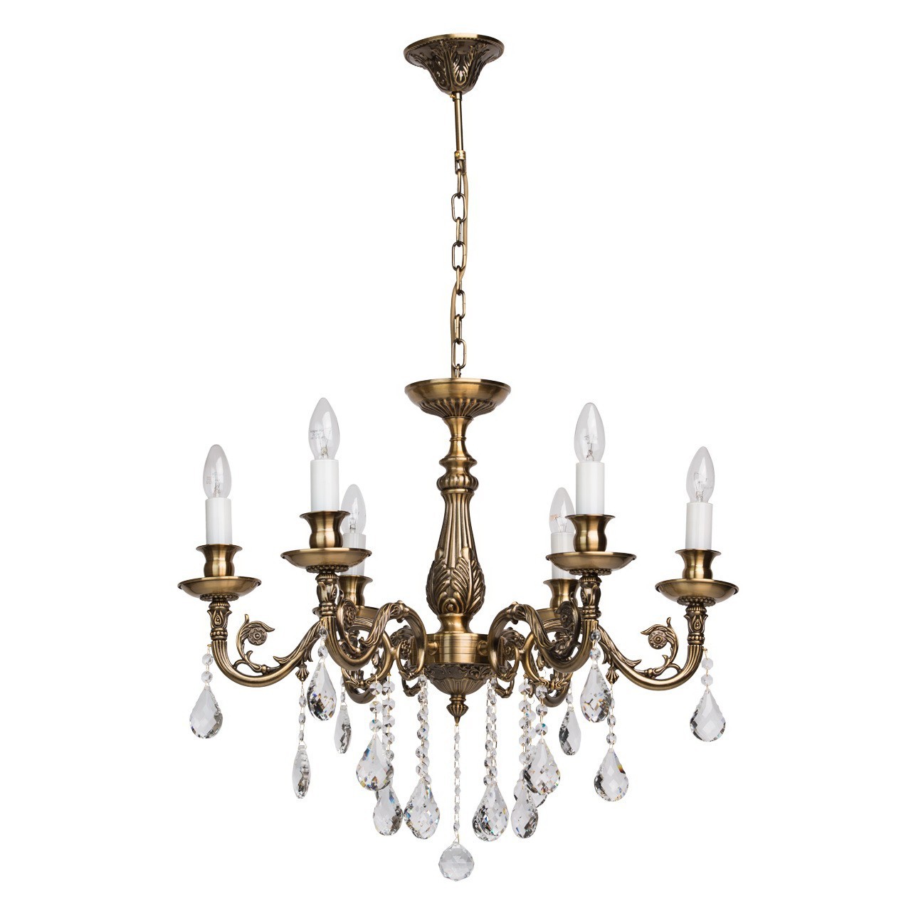 Хрустальная люстра MW Light Свеча 301016106