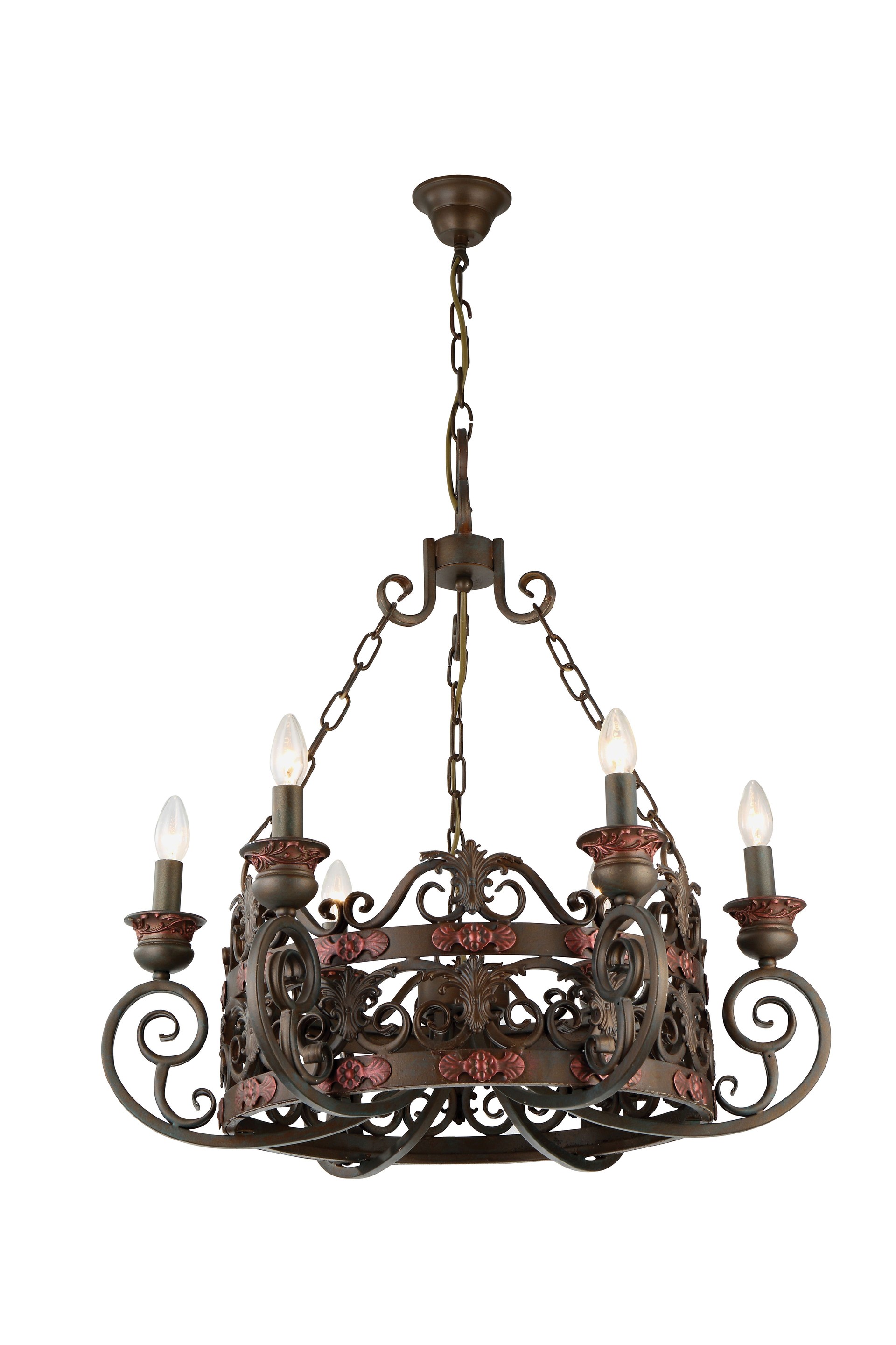 Подвесная люстра Arte Lamp CAPITELLO A8852LM-6BR