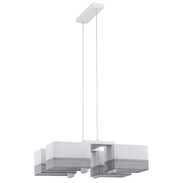 Подвесная люстра TK Lighting Paja 261 Paja White 4