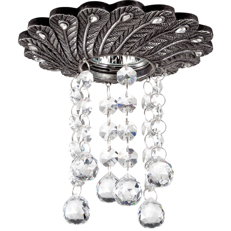 Встраиваемый светильник с узорами Pattern 370112 Novotech