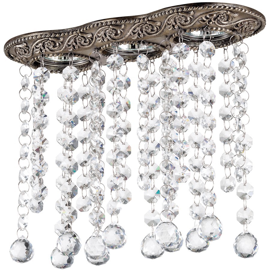 Встраиваемый светильник с узорами Pattern 370076 Novotech