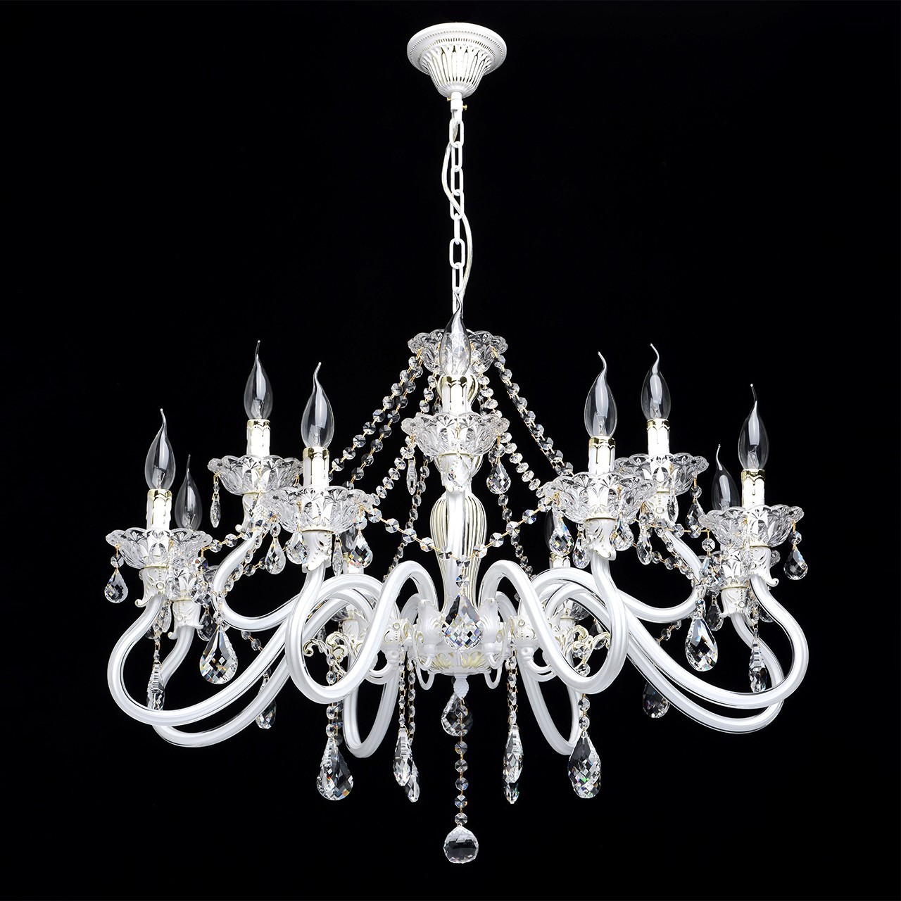 Хрустальная люстра MW Light Селена 482012112