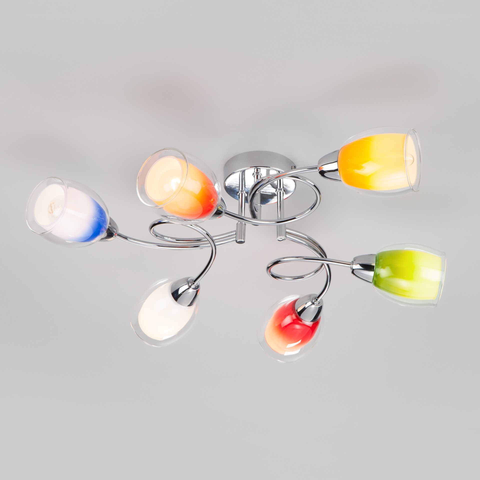 Потолочная люстра Eurosvet Multi 2266/6 хром