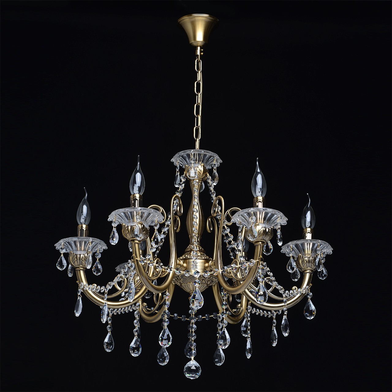 Хрустальная люстра MW Light Свеча 301018406