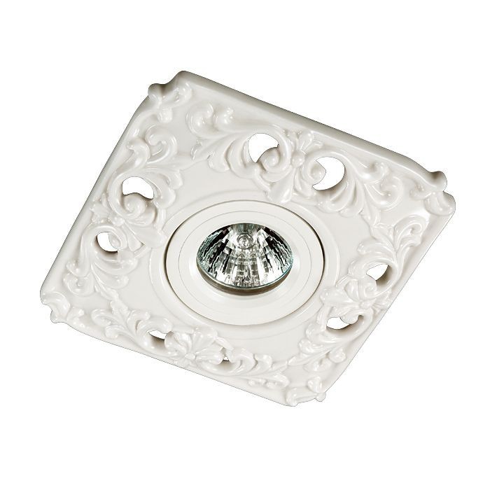 Встраиваемый светильник с узорами Ola 370204 Novotech