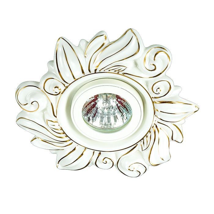 Встраиваемый светильник с узорами Ola 370199 Novotech