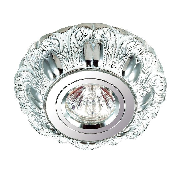 Встраиваемый светильник с узорами Latica 370190 Novotech