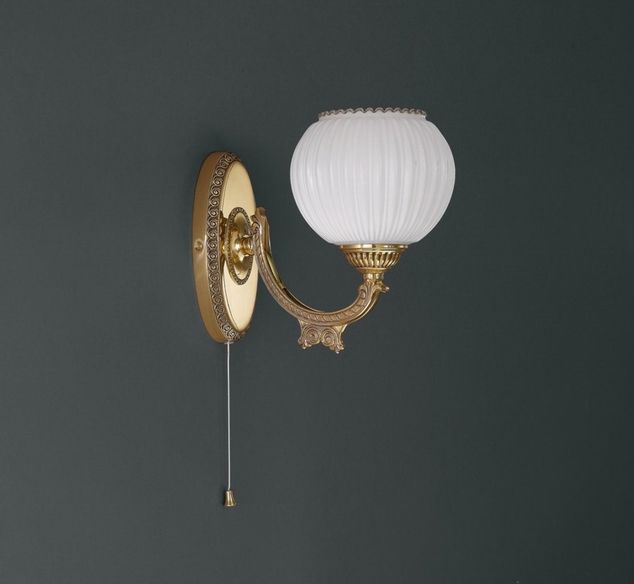 Настенное бра с выключателем Reccagni Angelo 8850 A 8850/1