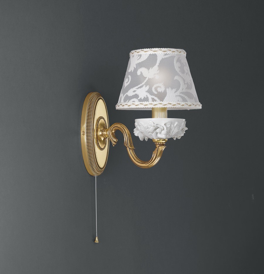 Настенное бра с выключателем Reccagni Angelo 9101 A 9101/1