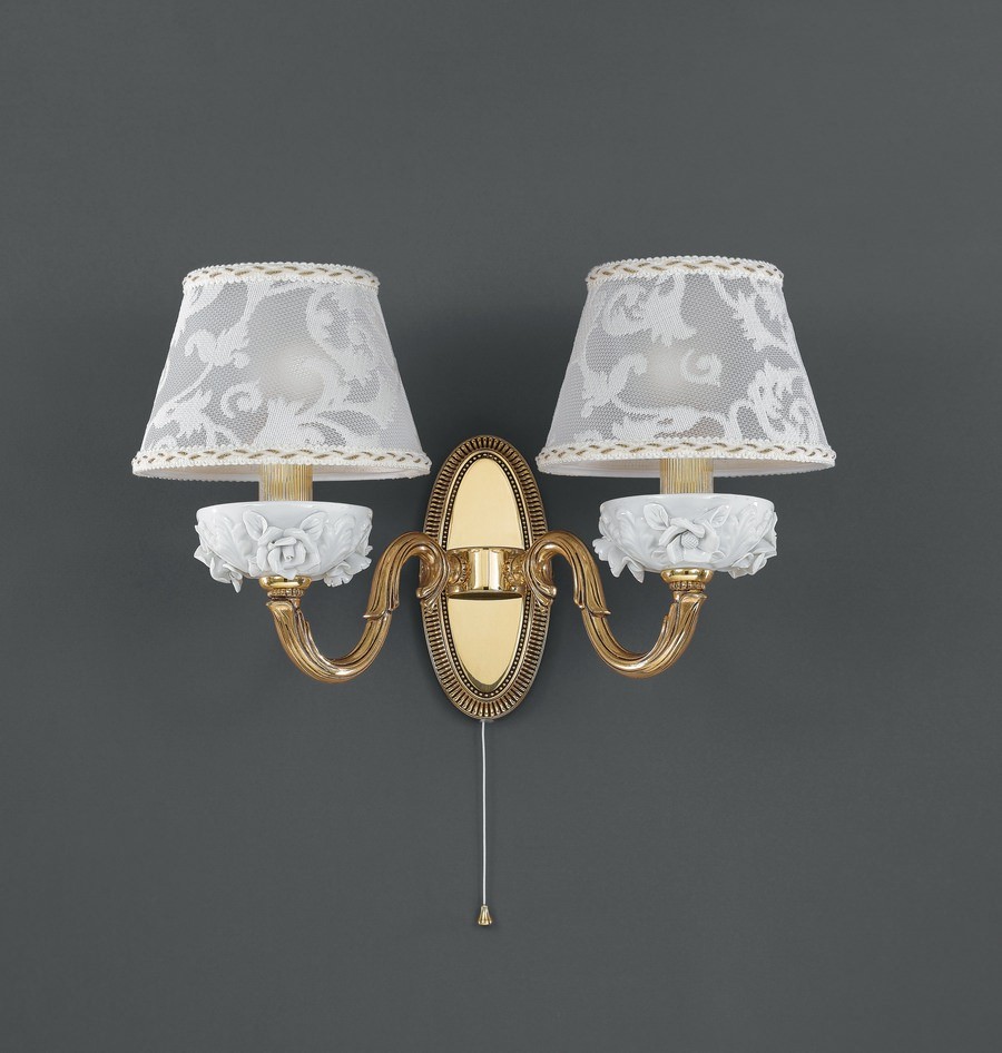 Настенное бра с выключателем Reccagni Angelo 9101 A 9101/2