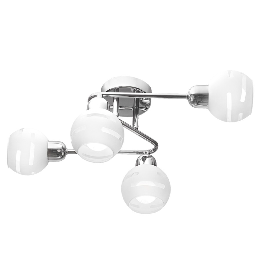 Потолочная люстра ID lamp Chattanooga 361/4A-Whitechrome