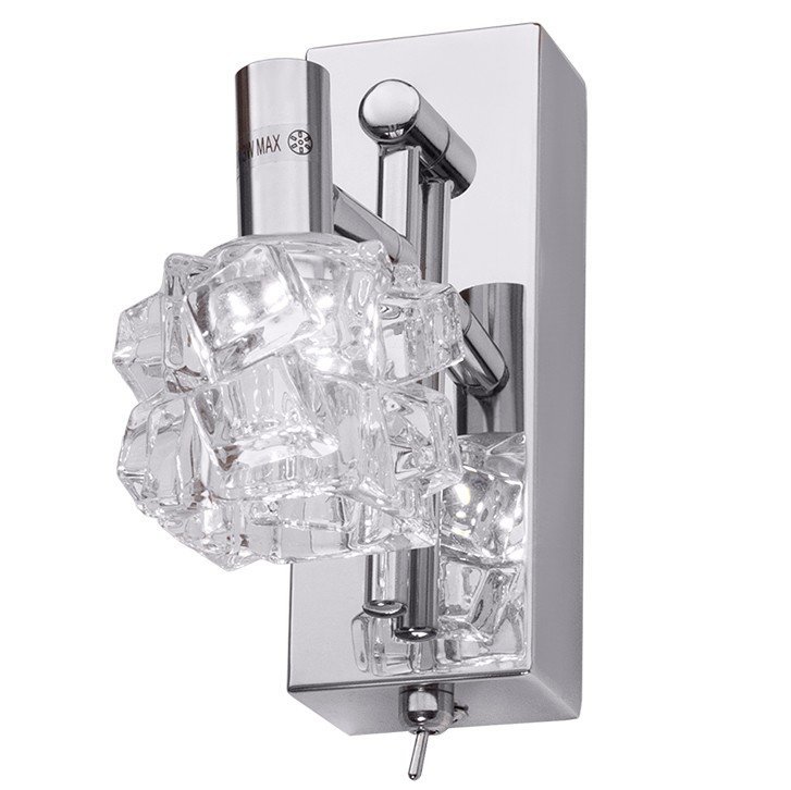 Светильник спот ID lamp Columbia 386/1A-Chrome