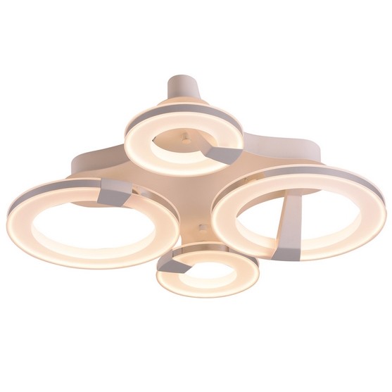 Потолочная светодиодная люстра Irving ID lamp 397/4PF-LEDWhitechrome