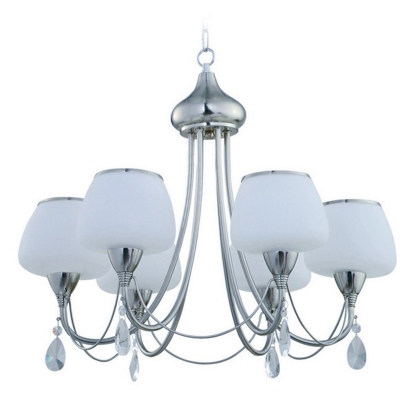 Подвесная люстра ID lamp Fort Collins 801/6-Whitechrome