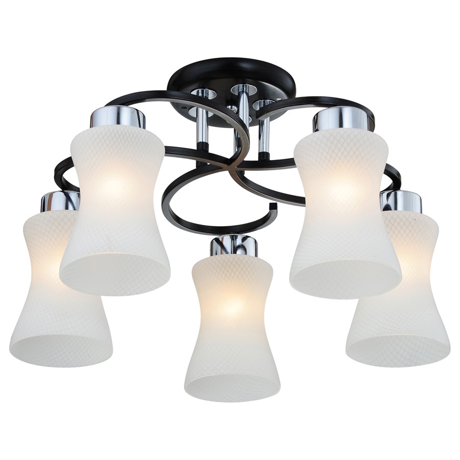 Потолочная люстра ID lamp Downey 868/5PF-Dark