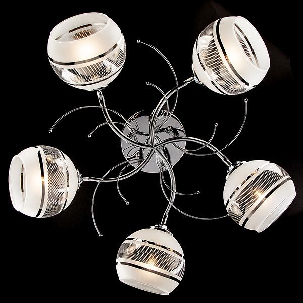 Потолочная люстра Eurosvet 30008 30008/5 хром