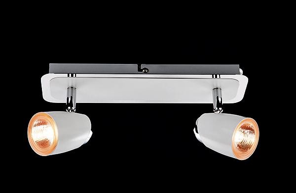 Светильник спот Eurosvet 20021 20021/2 хром/белый