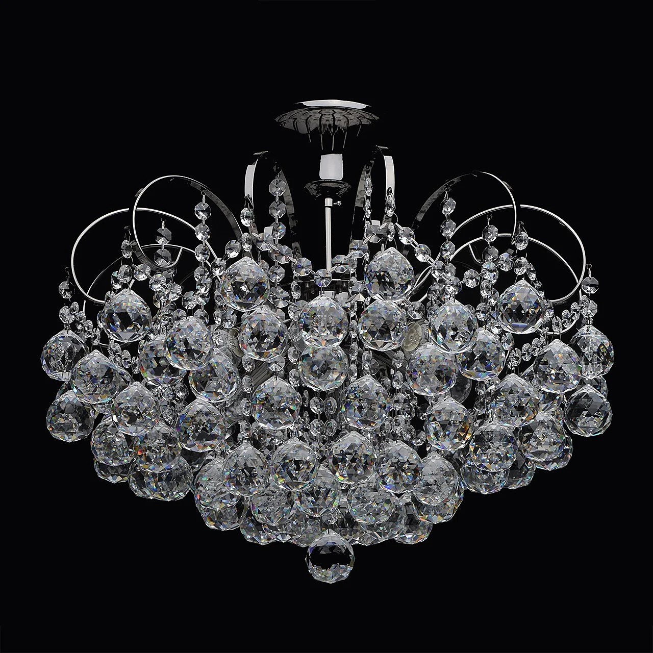 Потолочная хрустальная люстра MW Light Жемчуг 232016306