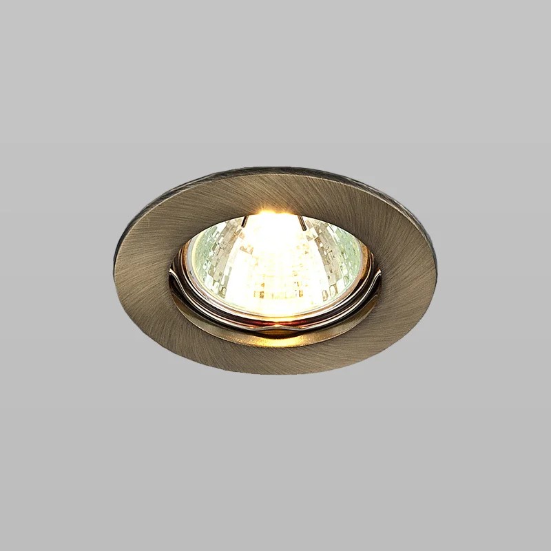 Встраиваемый светильник Elektrostandard 863 863 MR16 SB бронза