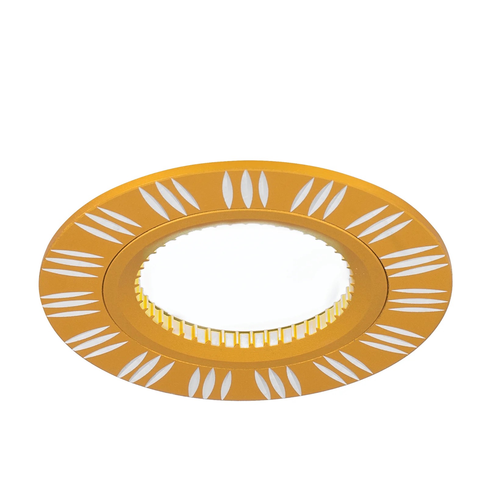 Встраиваемый светильник с узорами Aluminium AL017 Gauss