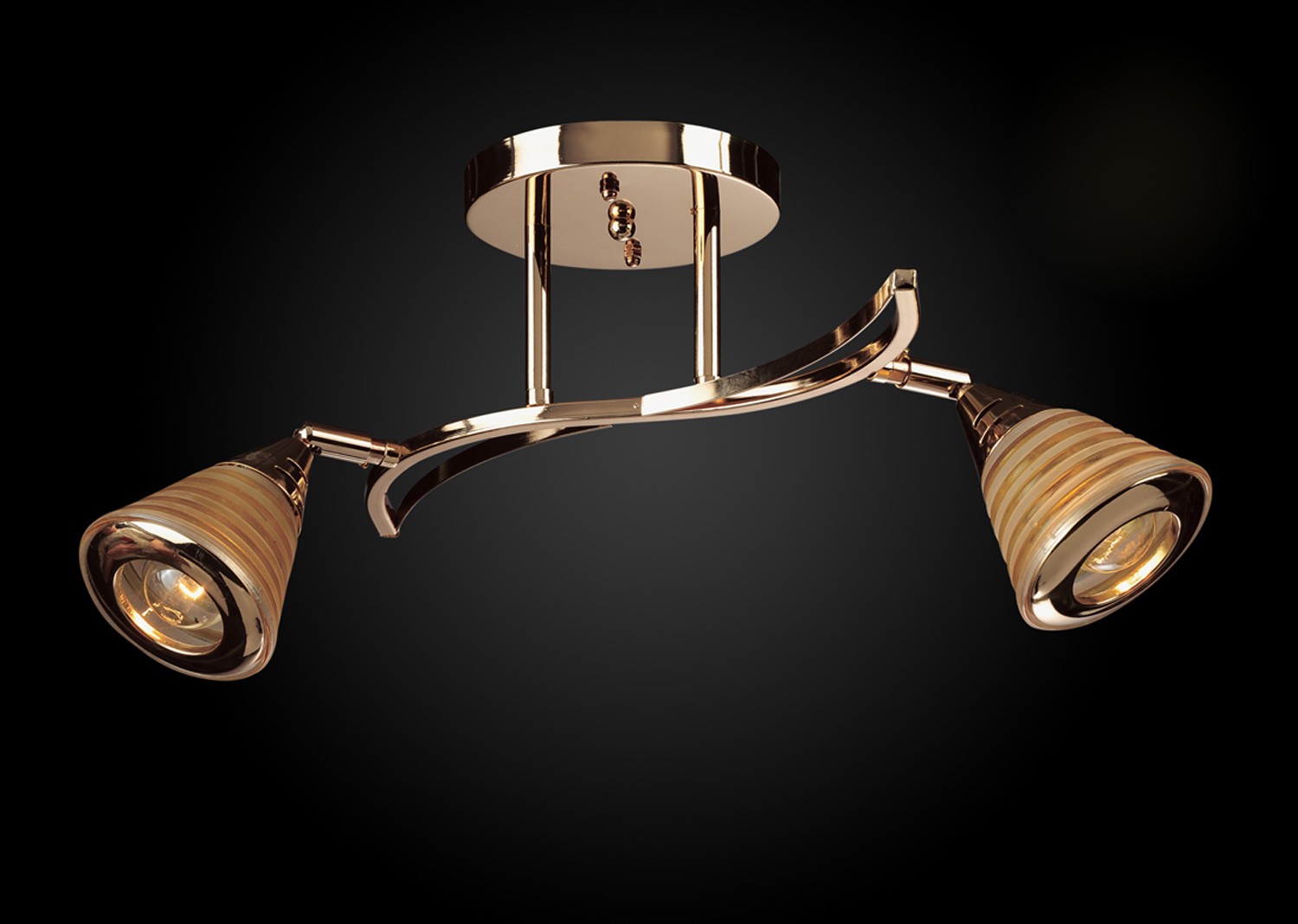 Потолочная люстра Максисвет 1-9616-2-FG E14-L