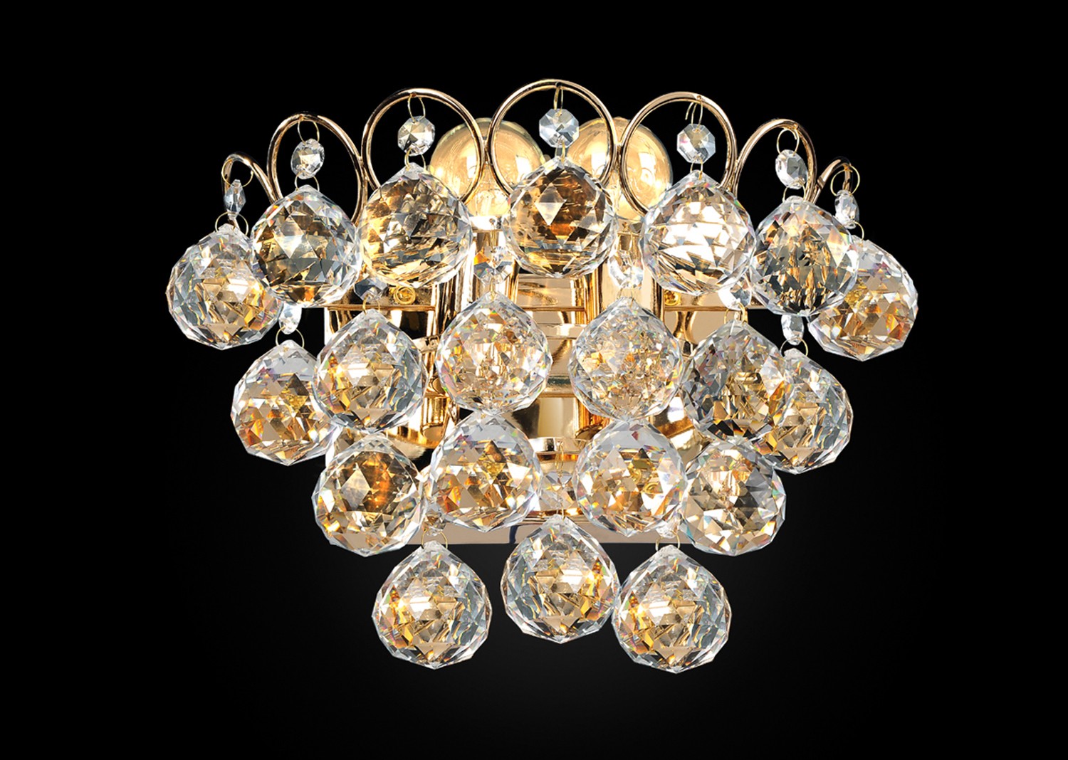 Настенное бра Максисвет 3-8686-2-FG E14