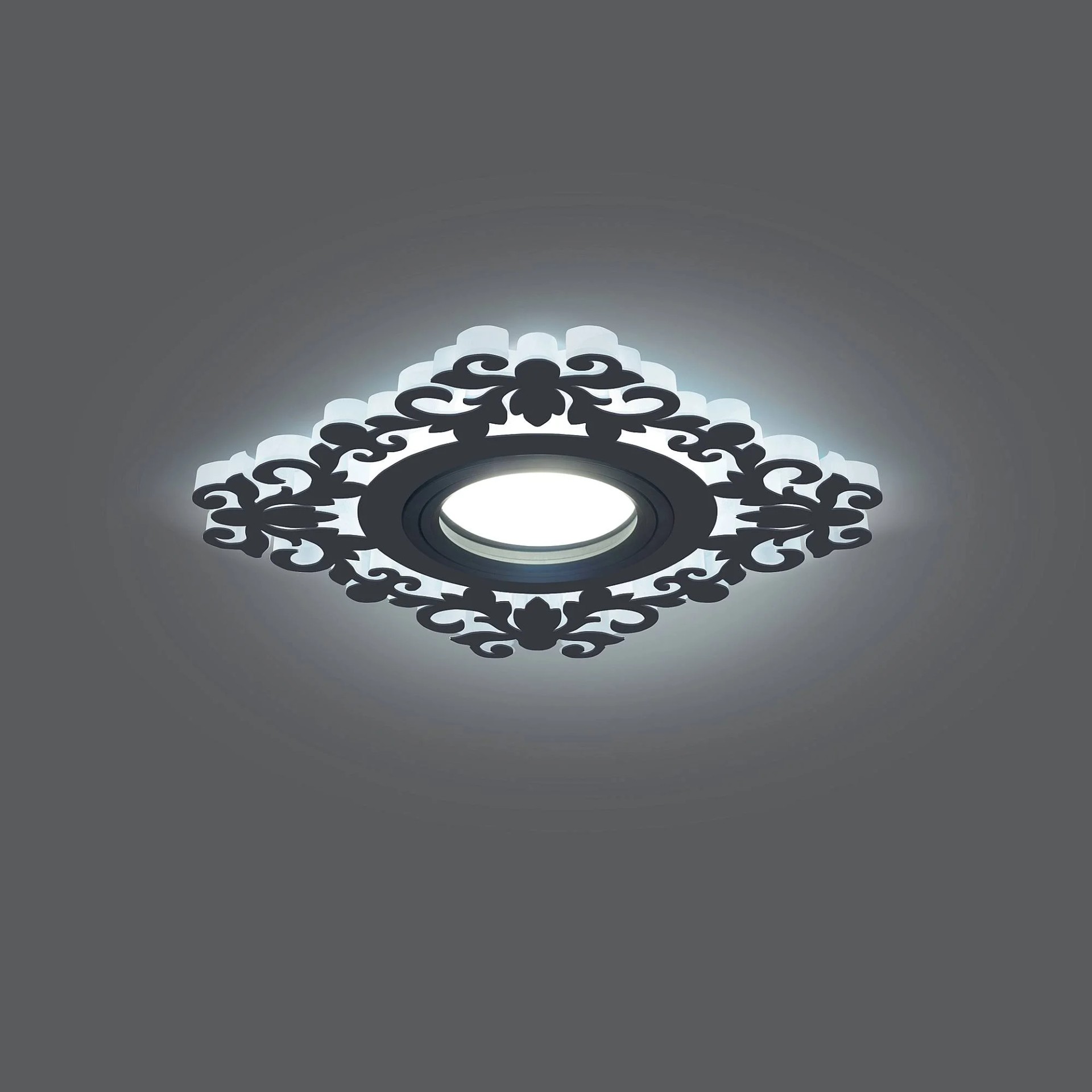 Встраиваемый светильник с узорами Backlight BL129 Gauss